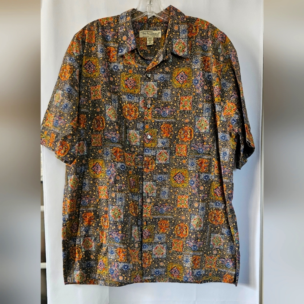 Tori Richard Honolulu Short Sleeve Shirt Vintage Size‎ XL